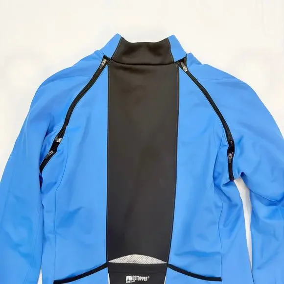 GORE Windstopper Cycling Jacket XL Zip Off Sleeves Softshell Convertible - Picture 10 of 11